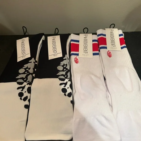 Free People Movement socks NWT. ALL 4 pairs ⭐️⭐️⭐️⭐️ - Picture 1 of 3